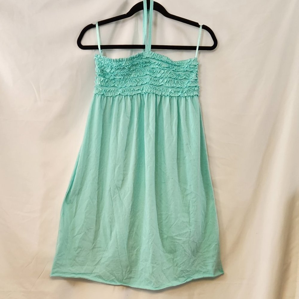 Xhilaration Aqua Tube Top Dress